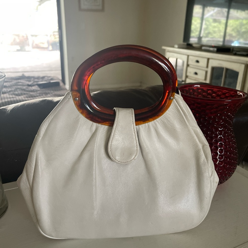 Ande white purse